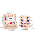 WordWiz - wooden word game for children
