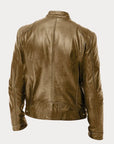 Zafeirios - Casual Leather Jacket