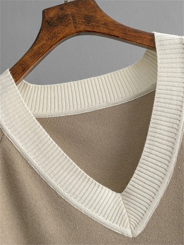 Zenon - Casual V-Neck Loose Set