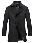 Zeru – Double-Breasted Wool Coat
