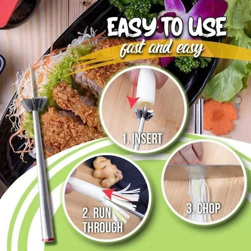 Zinc Alloy Plum Blossom Onion Chopper