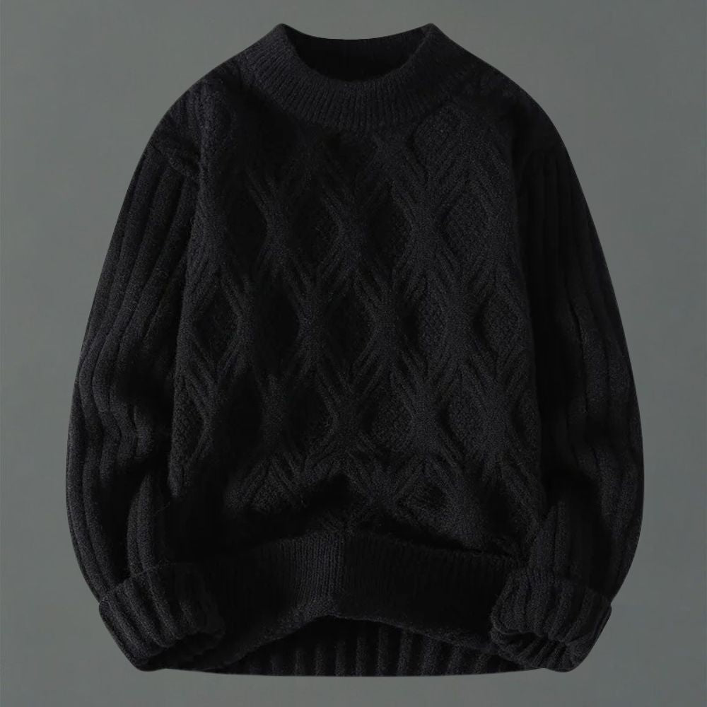 Zinedine – Striped Long-Sleeve Knit Jumper