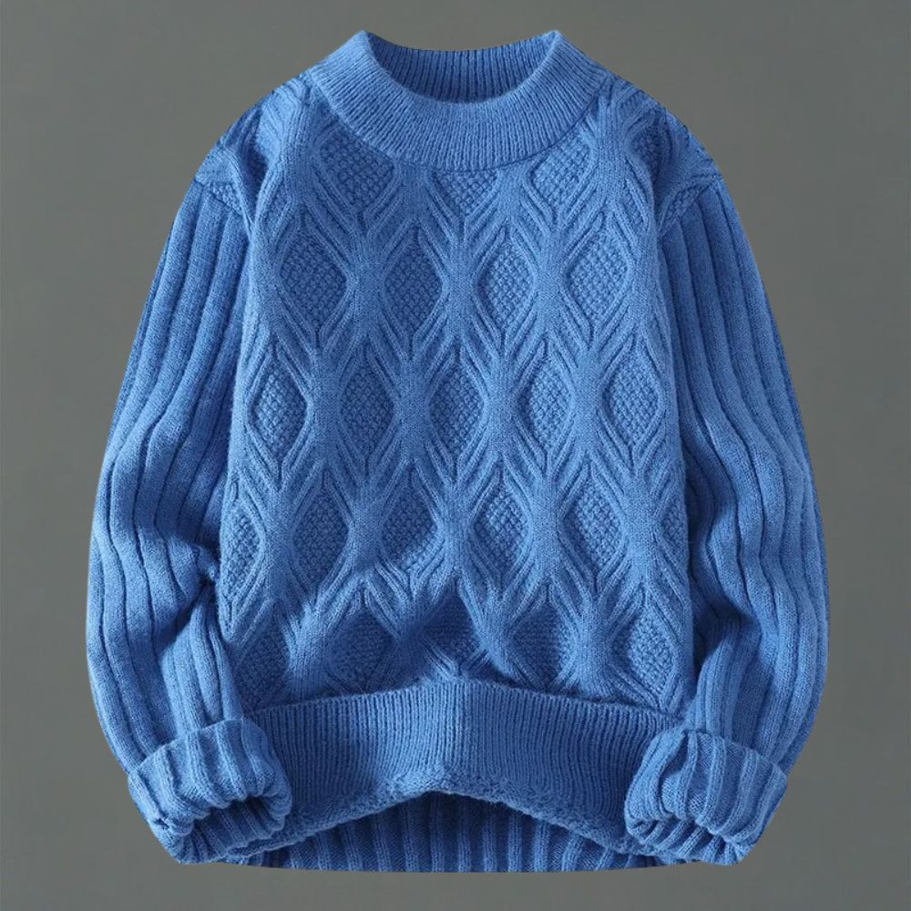 Zinedine – Striped Long-Sleeve Knit Jumper