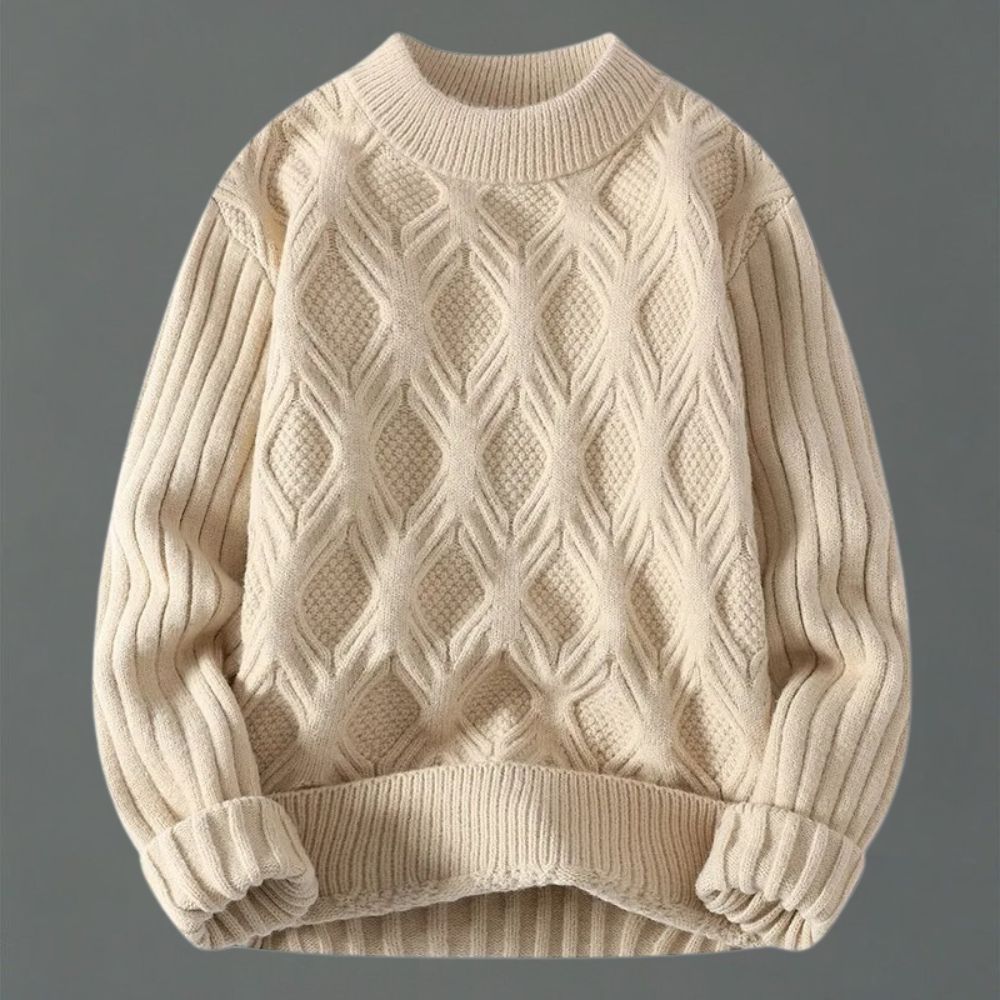 Zinedine – Striped Long-Sleeve Knit Jumper
