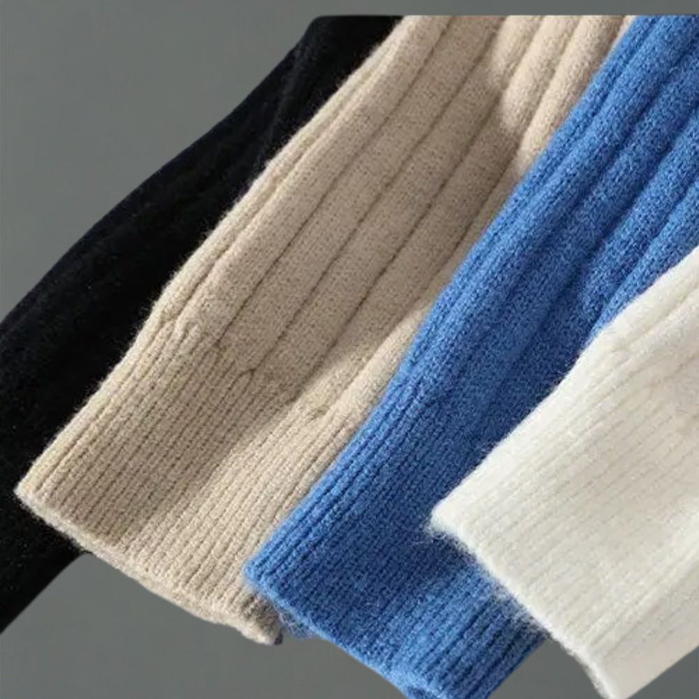 Zinedine – Striped Long-Sleeve Knit Jumper