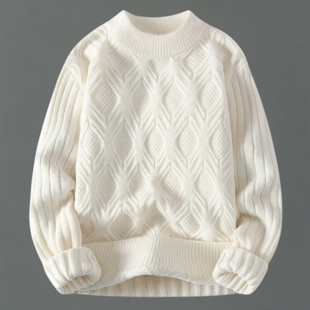 Zinedine – Striped Long-Sleeve Knit Jumper