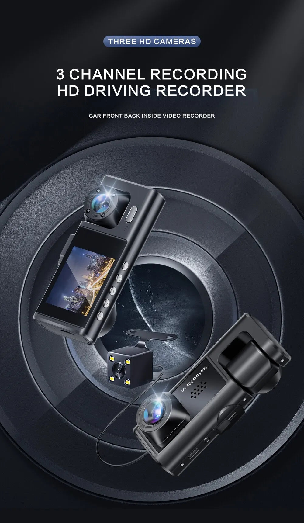 Zoomy - Dashcam | With IR Night Vision