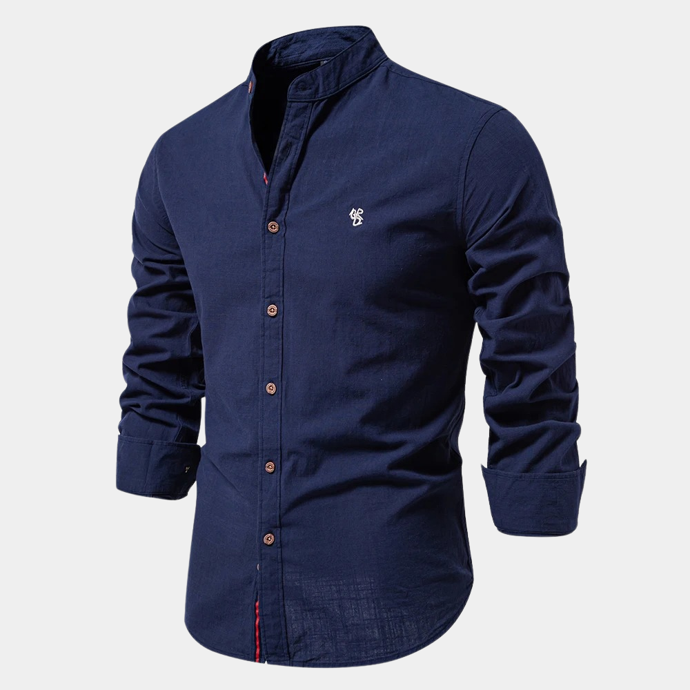 Zorro - Long Sleeve Button-Up Shirt for Men