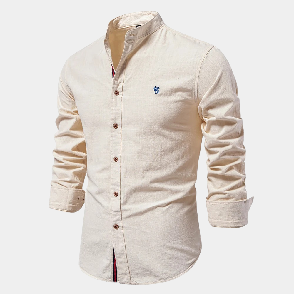 Zorro - Long Sleeve Button-Up Shirt for Men