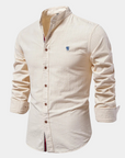 Zorro - Long Sleeve Button-Up Shirt for Men