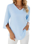 Zuella - Blouse with V-Neck