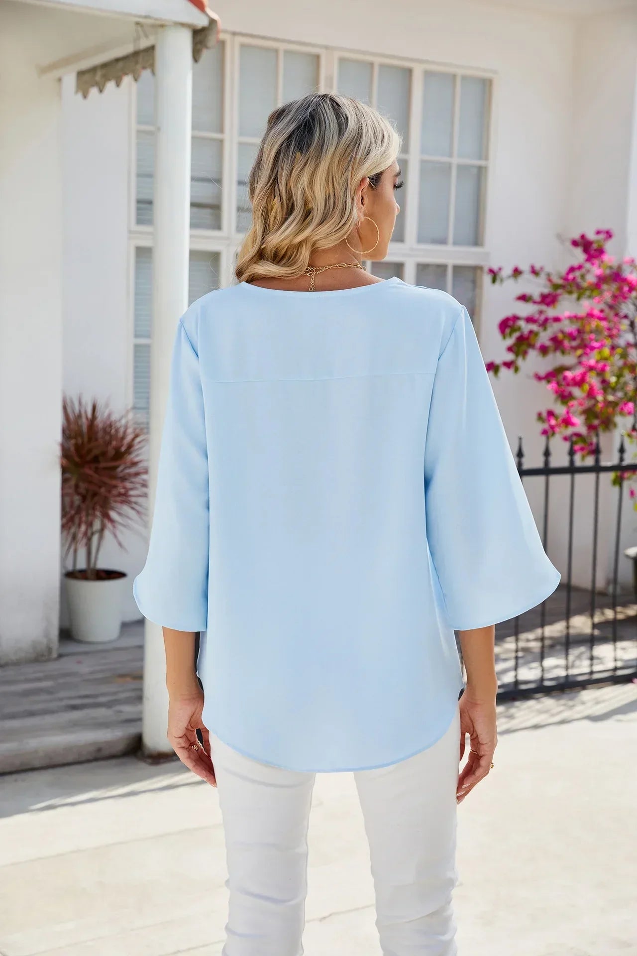 Zuella - Blouse with V-Neck
