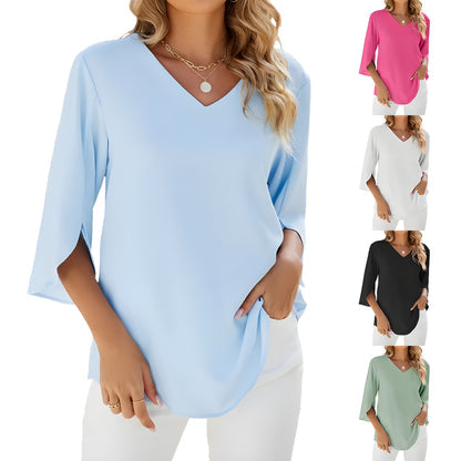 Zuella - Blouse with V-Neck