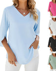 Zuella - Blouse with V-Neck