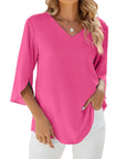 Zuella - Blouse with V-Neck