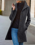Zuleika – Warmer Winter Mid-Length Wool Coat
