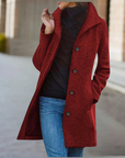 Zuleika – Warmer Winter Mid-Length Wool Coat