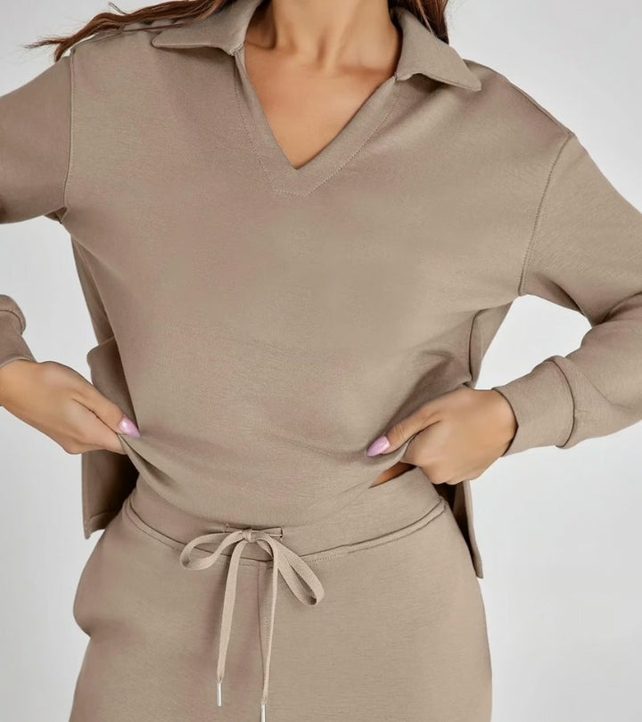 Zulema – Two-Piece Set with Flared Trousers