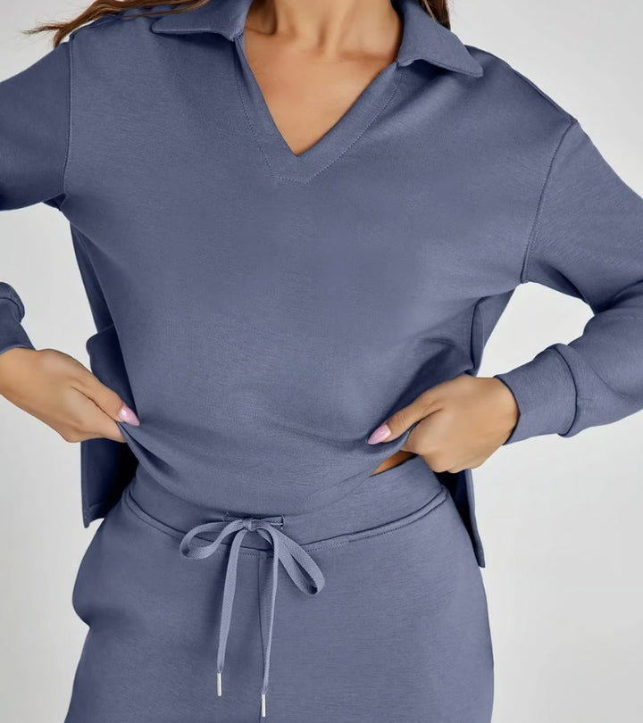 Zulema – Two-Piece Set with Flared Trousers