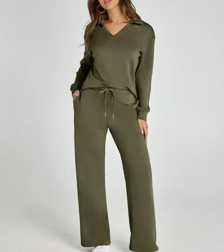 Zulema – Two-Piece Set with Flared Trousers