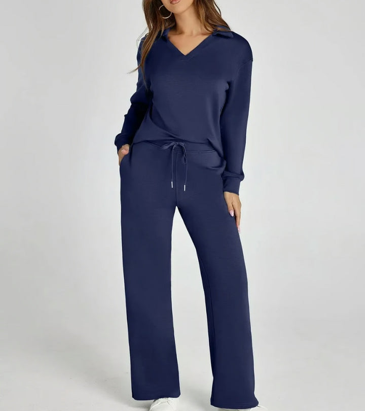Zulema – Two-Piece Set with Flared Trousers