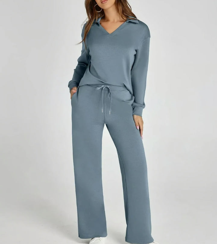 Zulema – Two-Piece Set with Flared Trousers
