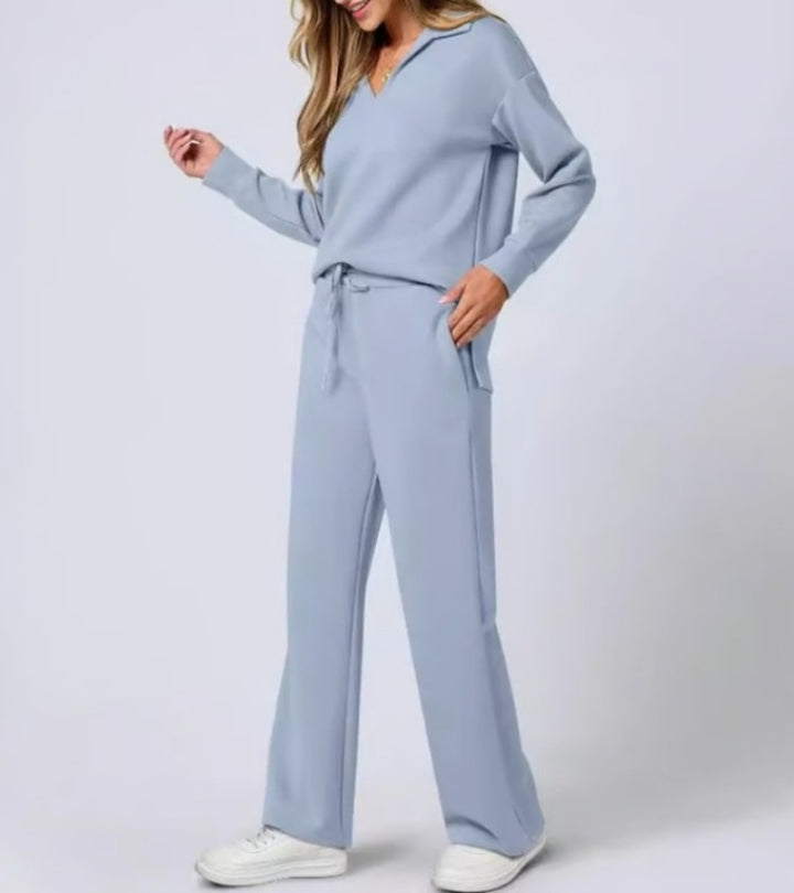 Zulema – Two-Piece Set with Flared Trousers