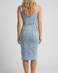 Mila Denim Midi Dress