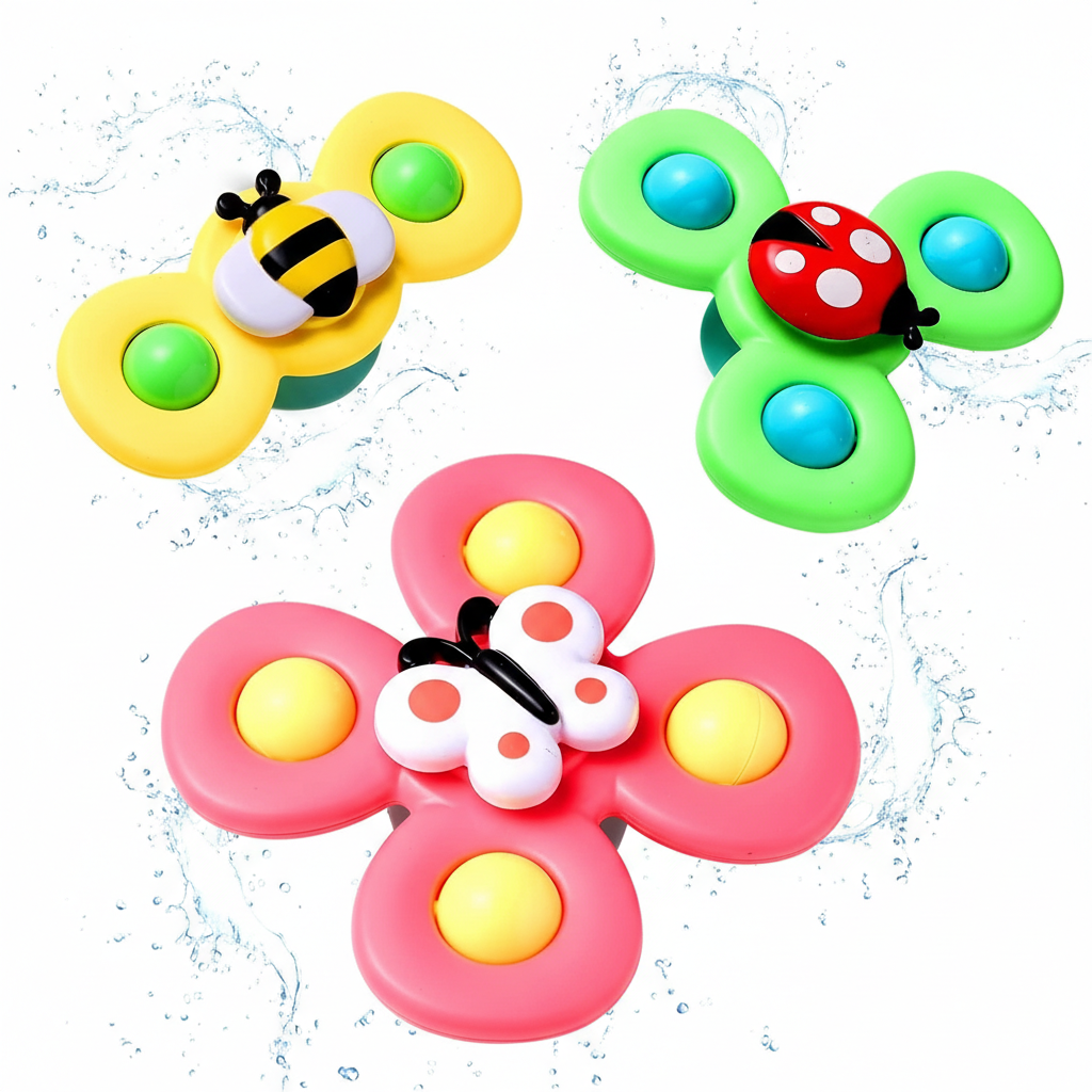 Girador de baño | Haz que el baño sea divertido - Juguetes giratorios para bañera