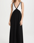 Mia V Neck Maxi Dress