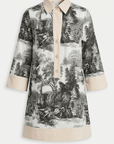 Valerie Toile Mini Dress