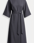 Elora Belted Midi Dress