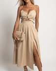 Avery Cut-Out Midi Dress