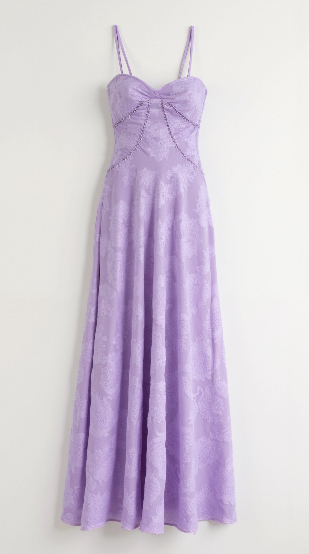 Myla Floral Jacquard Maxi Dress