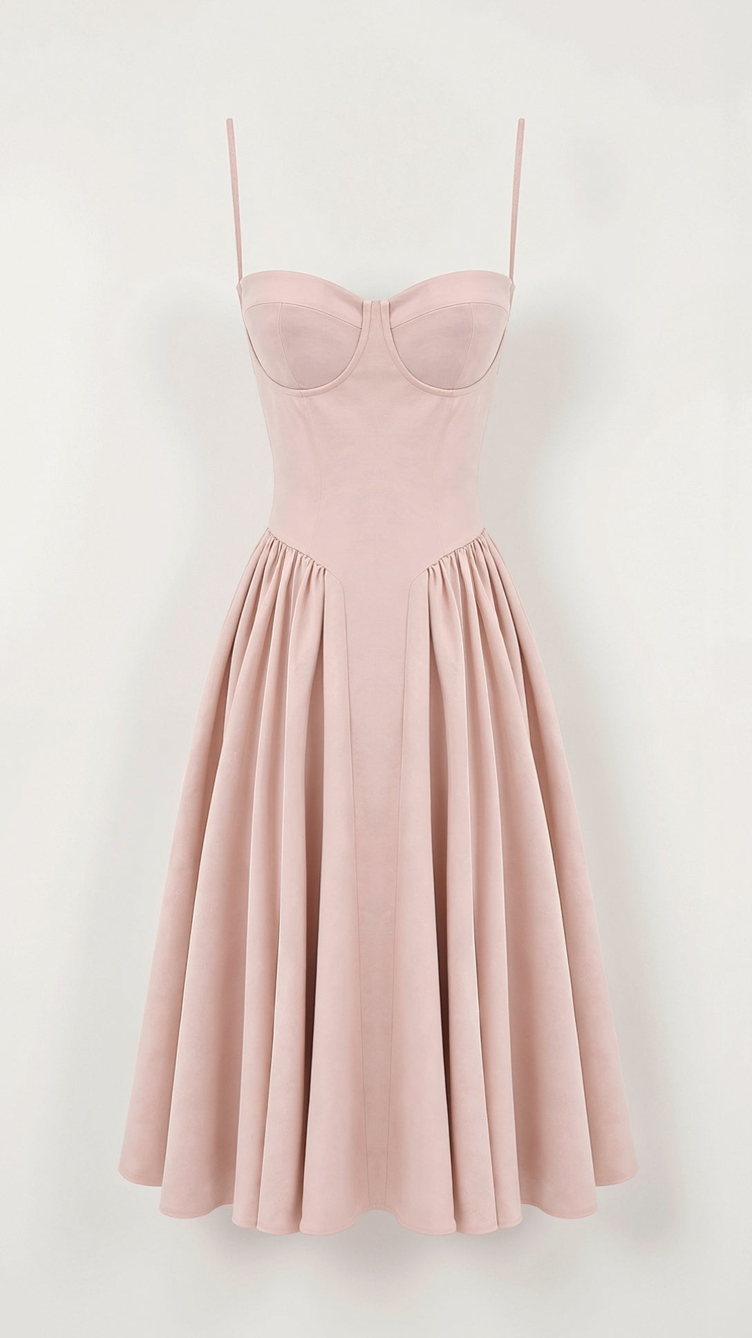 Freya Floral Corset Midi Dress