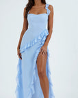 Susan Ruffled Maxi Dress